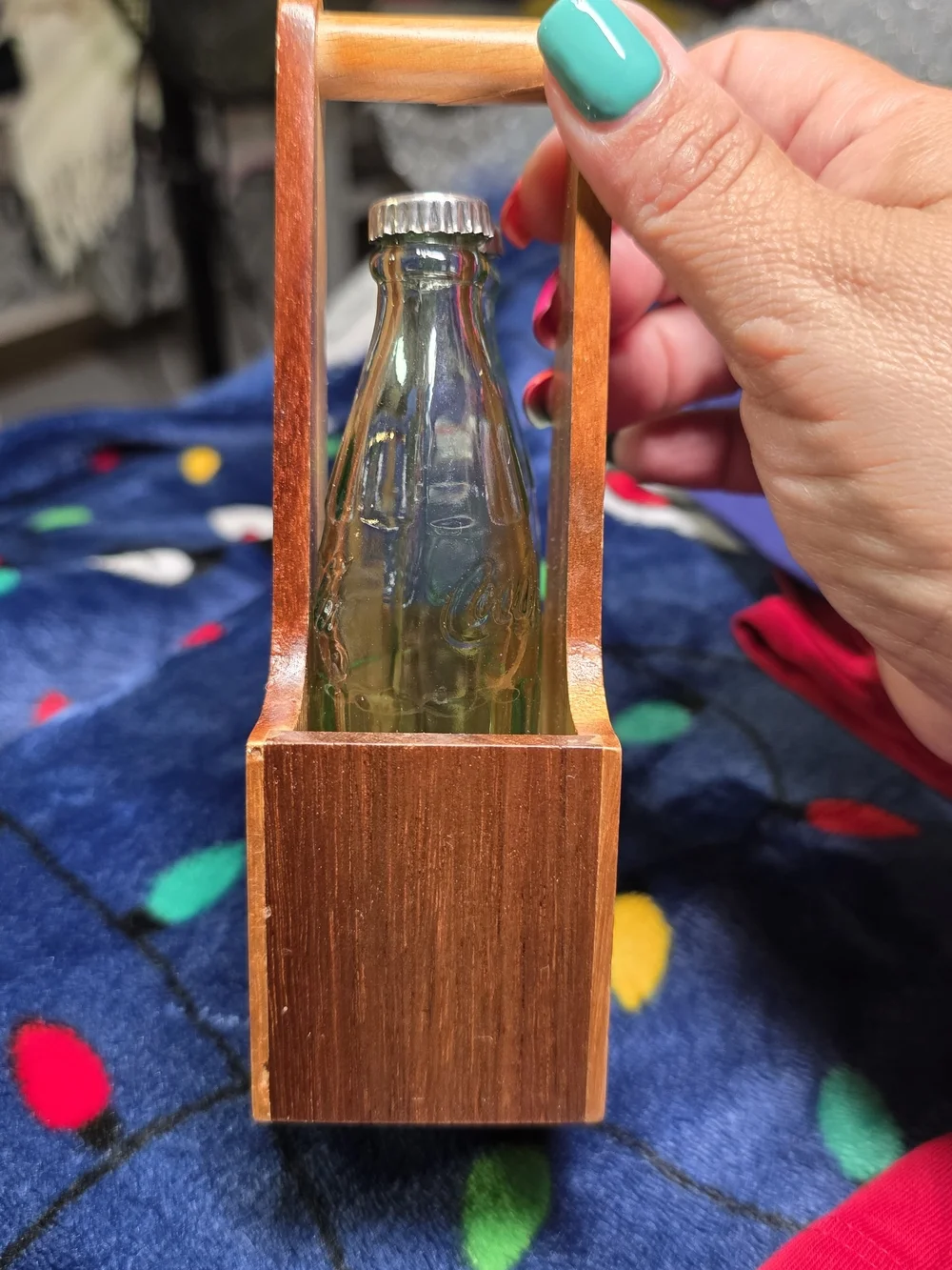 TableCraft Coca-Cola CC339NW Salt and Pepper Shaker Set with Wood Crate